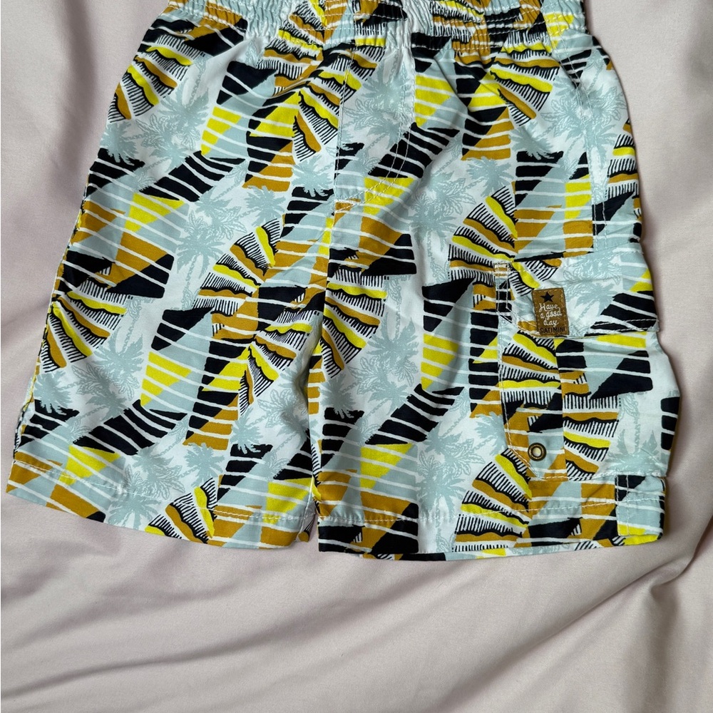 Catimini Tropical Patterned boy Swim Shorts